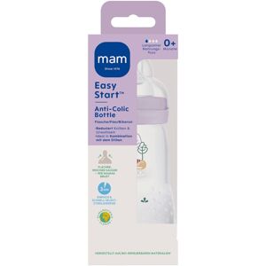 MAM Babyflasche Easy Start matt, Anti-Kolik, 260 ml, ab 0M lila unisex