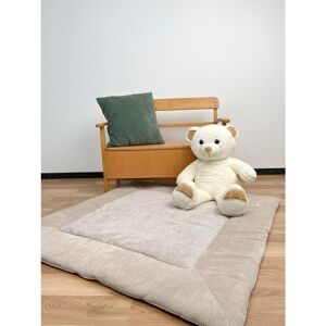 Odenwälder BabyNest Krabbeldecke Nicki 100x100 cm beige unisex