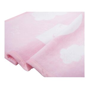 Herding Babydecke Unicade mit Namen 75x100 cm rosa