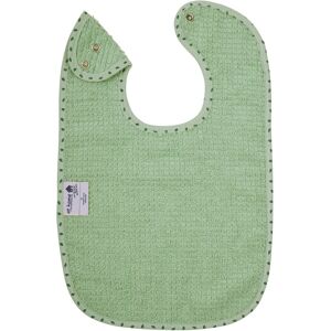 Wörner 2er-Pack Lätzchen mit Druckknopf 26x40 cm gruen unisex