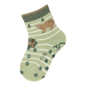 Sterntaler 2er-Pack ABS-Krabbelsocken Löwe Bär gruen