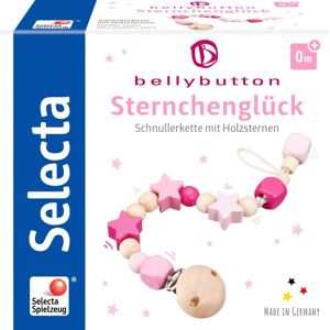 Selecta Schnullerkette Sternchenglück rosa unisex