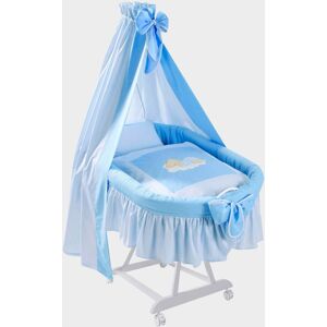 Easy Baby Stubenwagen mit Ausstattung 80x40 cm blau