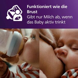 Philips Avent 3er-Pack Babyflasche Natural Response, 260ml, ab 1M transparent unisex Philips Avent 3er-Pack Babyflasche Natural Response, 260ml, ab 1M transparent unisex