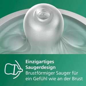 Philips Avent 8-tlg. Babyflaschen-Set, Natural Response, Glas, ab Geburt transparent unisex Philips Avent 8-tlg. Babyflaschen-Set, Natural Response, Glas, ab Geburt transparent unisex