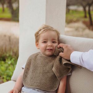 Meyco Baby 3er-Pack Klettlätzchen natur beige braun unisex Meyco Baby 3er-Pack Klettlätzchen natur beige braun unisex