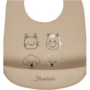 Sterntaler Baby-Lätzchen - Silikonlätzchen Bauernhof - Baby, beige - Lätzchen Sterntaler Baby-Lätzchen - Silikonlätzchen Bauernhof - Baby, beige - Lätzchen