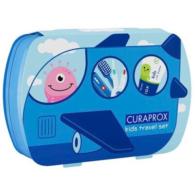 Curaprox Travel-Set Kids blau unisex Curaprox Travel-Set Kids blau unisex