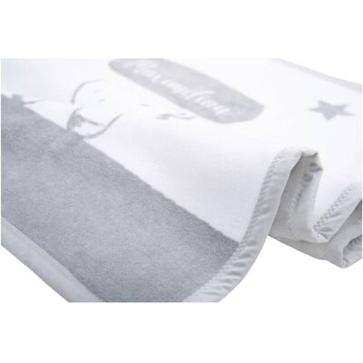 Herding Babydecke Unicade mit Namen 75x100 cm grau unisex Herding Babydecke Unicade mit Namen 75x100 cm grau unisex