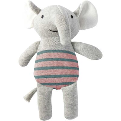 BORNINO HOME Babydecken-Set mit Greifling Elefant 80x100 cm weiss unisex BORNINO HOME Babydecken-Set mit Greifling Elefant 80x100 cm weiss unisex