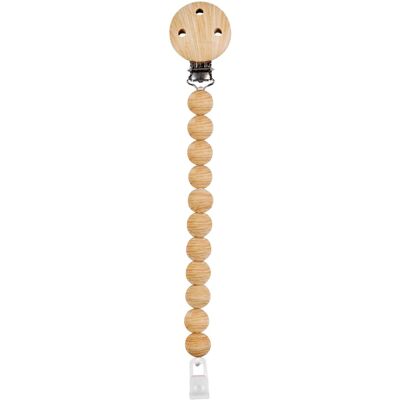 Nattou Schnullerkette Silikon braun unisex Nattou Schnullerkette Silikon braun unisex