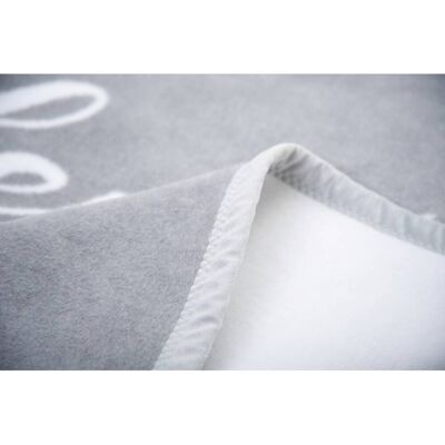 Herding Babydecke Unicade mit Namen 75x100 cm grau unisex Herding Babydecke Unicade mit Namen 75x100 cm grau unisex