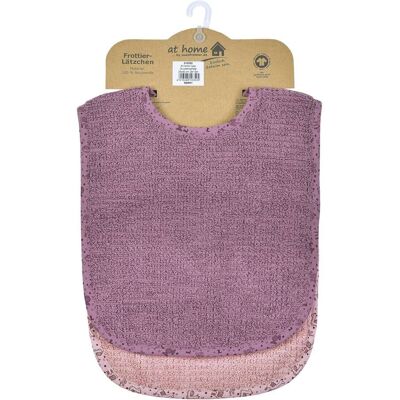 Wörner Bio-Baumwolle Baby-Lätzchen - 2er Pack Wörner Bio-Baumwolle Baby-Lätzchen - 2er Pack