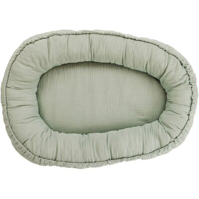 BORNINO HOME Kuschelnest Musselin 82x55 cm gruen unisex BORNINO HOME Kuschelnest Musselin 82x55 cm gruen unisex