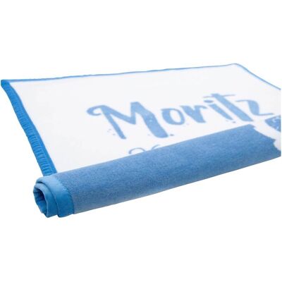 Herding Babydecke Unicade mit Namen 75x100 cm blau Herding Babydecke Unicade mit Namen 75x100 cm blau