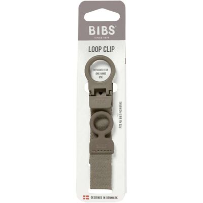 BIBS Schnullerband Loop Clip braun unisex BIBS Schnullerband Loop Clip braun unisex