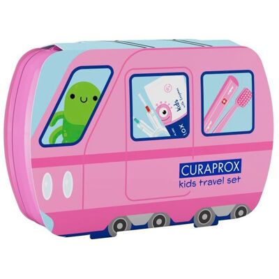 Curaprox Travel-Set Kids rosa unisex Curaprox Travel-Set Kids rosa unisex