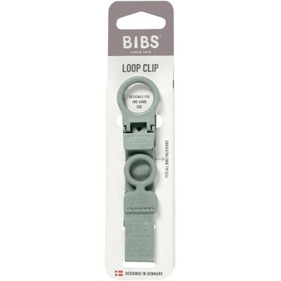 BIBS Schnullerband Loop Clip gruen unisex BIBS Schnullerband Loop Clip gruen unisex