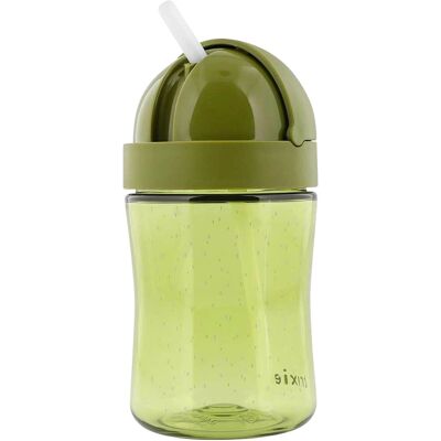 TRIXIE Trinkbecher mit Strohhalm gruen unisex TRIXIE Trinkbecher mit Strohhalm gruen unisex