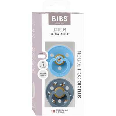BIBS Größe 1 Biene Breeze Mix Schnuller BIBS Größe 1 Biene Breeze Mix Schnuller