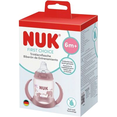 NUK Trinklernflasche First Choice, 150ml rosa unisex NUK Trinklernflasche First Choice, 150ml rosa unisex