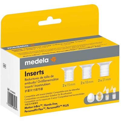 Medela Zubehör für Brusthauben: Größeneinsätze aus Silikon transparent unisex Medela Zubehör für Brusthauben: Größeneinsätze aus Silikon transparent unisex