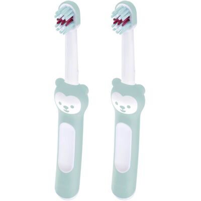 MAM 2er-Pack Baby-Zahnbürste Baby´s Brush tuerkis unisex MAM 2er-Pack Baby-Zahnbürste Baby´s Brush tuerkis unisex