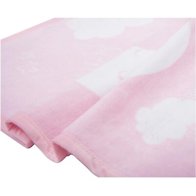 Herding Babydecke Unicade mit Namen 75x100 cm rosa Herding Babydecke Unicade mit Namen 75x100 cm rosa