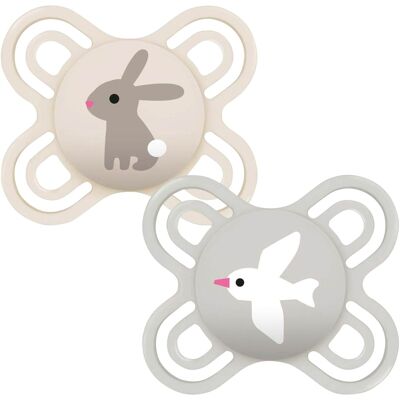 MAM 2er-Pack Schnuller Perfect Start Silikon, 0-2M mehrfarbig unisex MAM 2er-Pack Schnuller Perfect Start Silikon, 0-2M mehrfarbig unisex