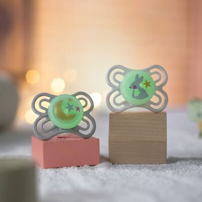 MAM 2er-Pack Schnuller Perfect Night Silikon, 0-6M mehrfarbig unisex MAM 2er-Pack Schnuller Perfect Night Silikon, 0-6M mehrfarbig unisex
