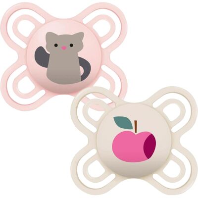 MAM 2er-Pack Schnuller Perfect Start Silikon, 0-2M mehrfarbig unisex MAM 2er-Pack Schnuller Perfect Start Silikon, 0-2M mehrfarbig unisex