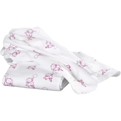 Bornino 2er-Pack Moltontücher 80x80 cm weiss Bornino 2er-Pack Moltontücher 80x80 cm weiss