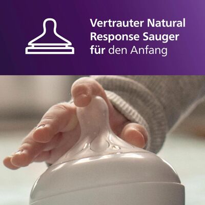 Philips Avent Trinklernbecher Natural Response, 150ml, ab 6M transparent unisex Philips Avent Trinklernbecher Natural Response, 150ml, ab 6M transparent unisex