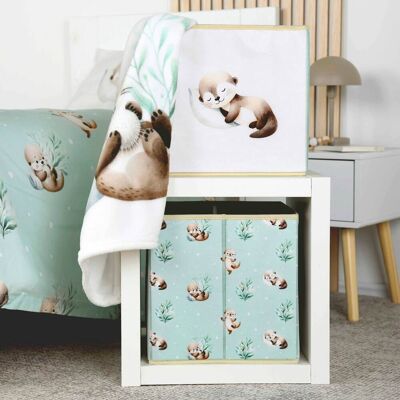 Baby Best Aufbewahrungsbox 30x30x30 cm weiss Baby Best Aufbewahrungsbox 30x30x30 cm weiss