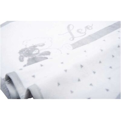 Herding Babydecke Unicade mit Namen 75x100 cm grau unisex Herding Babydecke Unicade mit Namen 75x100 cm grau unisex