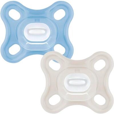 MAM 2er-Pack Schnuller Comfort Silikon 0-3M mehrfarbig unisex MAM 2er-Pack Schnuller Comfort Silikon 0-3M mehrfarbig unisex