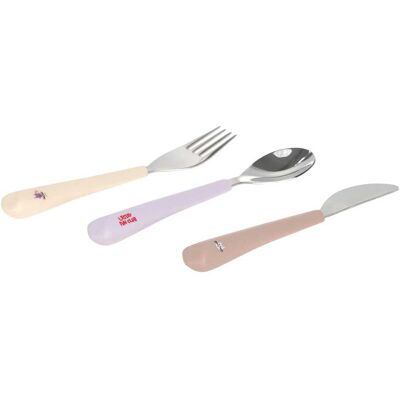 Lässig 3-tlg. Besteck Set unisex Lässig 3-tlg. Besteck Set unisex