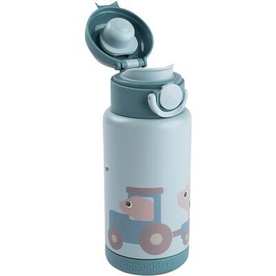 Done by Deer Thermoflasche Tiny Farm 350 ml blau unisex Done by Deer Thermoflasche Tiny Farm 350 ml blau unisex