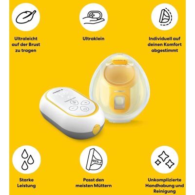Medela Elektrische Milchpumpe Freestyle Mini, tragbar mehrfarbig unisex Medela Elektrische Milchpumpe Freestyle Mini, tragbar mehrfarbig unisex