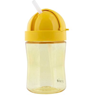 TRIXIE Trinkbecher mit Strohhalm gelb unisex TRIXIE Trinkbecher mit Strohhalm gelb unisex