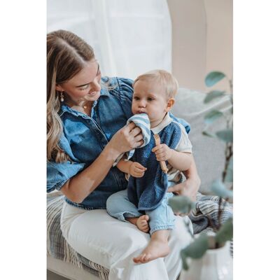 Meyco Baby 2er-Pack Mullwindeln 70x70 cm blau unisex Meyco Baby 2er-Pack Mullwindeln 70x70 cm blau unisex