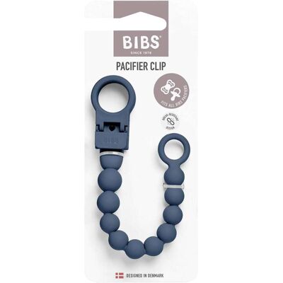 BIBS Schnullerclip Silikon blau unisex BIBS Schnullerclip Silikon blau unisex