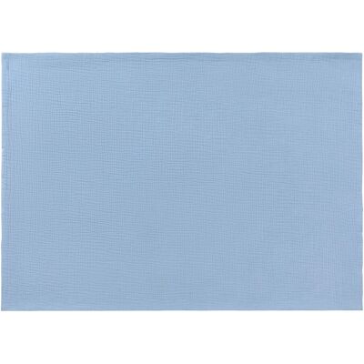 BORNINO HOME Wende-Kuscheldecke Musselin 75x100 cm blau unisex BORNINO HOME Wende-Kuscheldecke Musselin 75x100 cm blau unisex