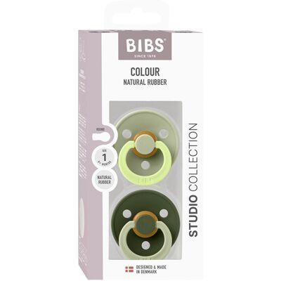 BIBS 2-er Pack Studio Collection Schnuller Latex, 0-6M mehrfarbig unisex BIBS 2-er Pack Studio Collection Schnuller Latex, 0-6M mehrfarbig unisex