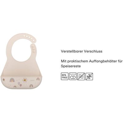 Mepal X Little Dutch Silikonlätzchen mehrfarbig unisex Mepal X Little Dutch Silikonlätzchen mehrfarbig unisex