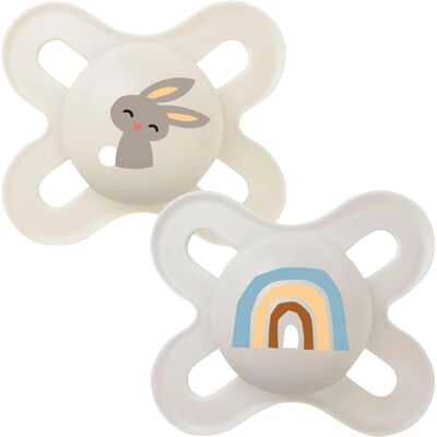 MAM 2er-Pack Schnuller Original Start Silikon, 0-2M mehrfarbig unisex MAM 2er-Pack Schnuller Original Start Silikon, 0-2M mehrfarbig unisex