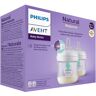 Philips Avent 2er-Pack Babyflasche Natural Response, AirFree, 125ml, ab Geburt transparent unisex