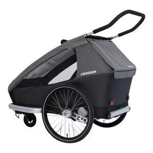 CROOZER Kid Keeke2 Fahrradanhänger grau unisex