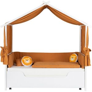 Schardt Kinder-Hausbett Nic 90 x 160 cm weiss unisex