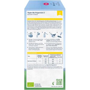 Töpfer Bundle 4er Pack Bio Folgemilch 2 600g beige unisex Töpfer Bundle 4er Pack Bio Folgemilch 2 600g beige unisex